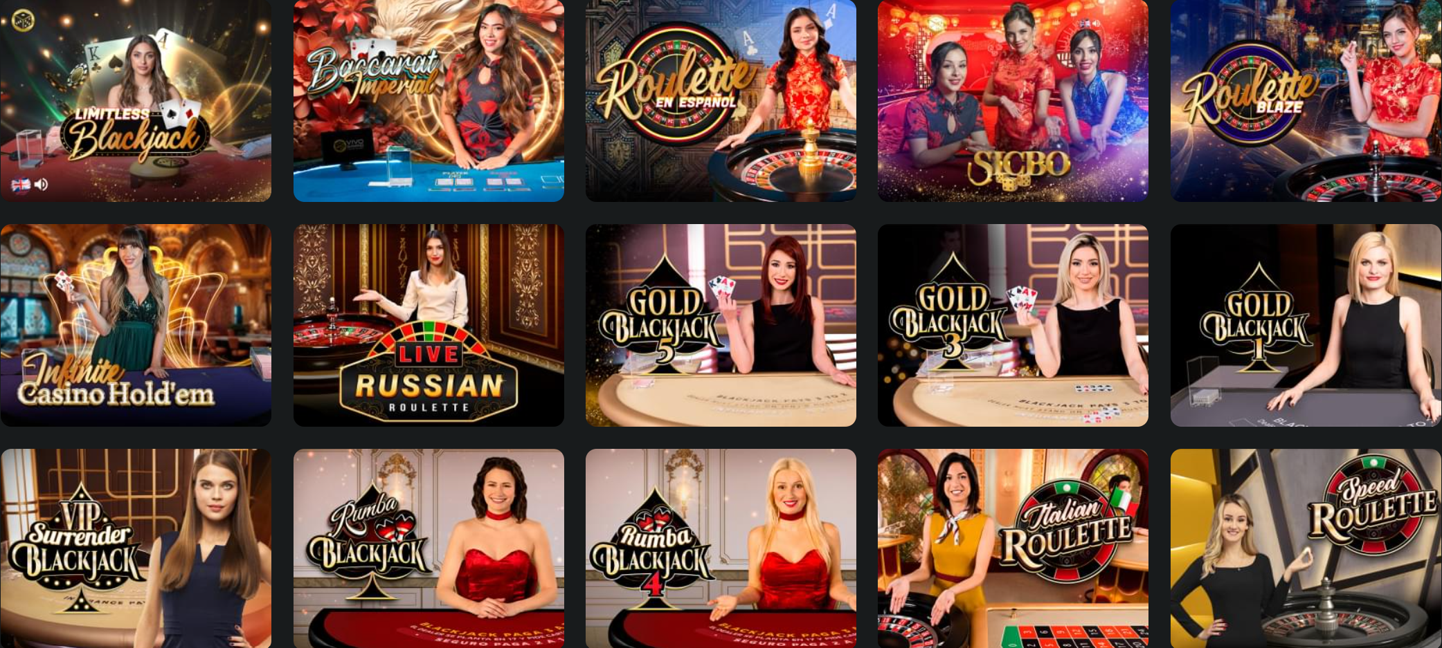 live casino SEVER